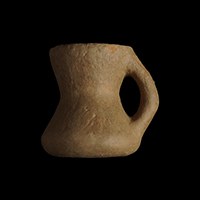 Small pottery jar